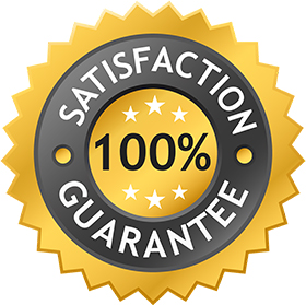 Satisfaction 100% Guarantee